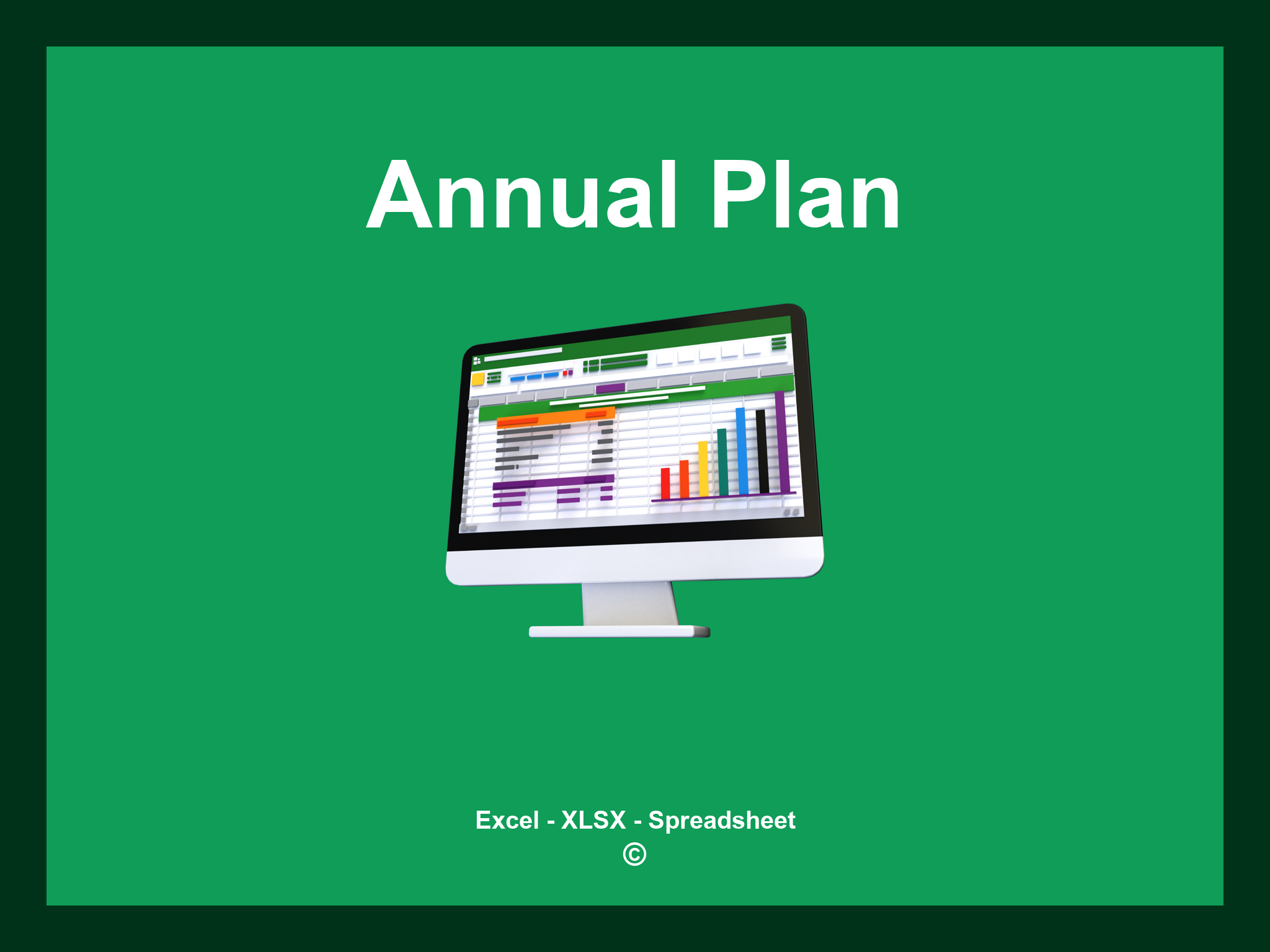 Annual Plan Template Excel