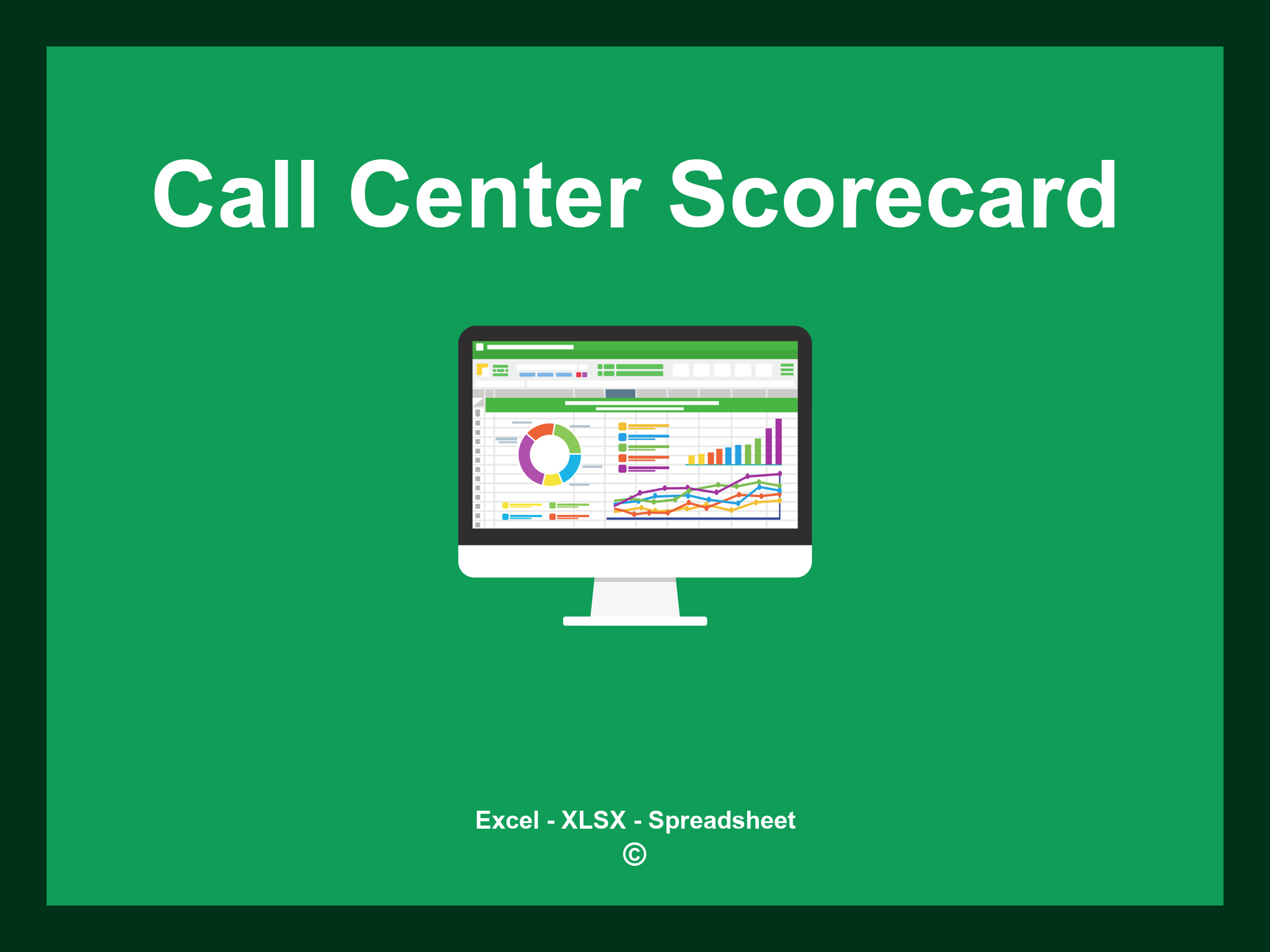 Call Center Scorecard Template Excel