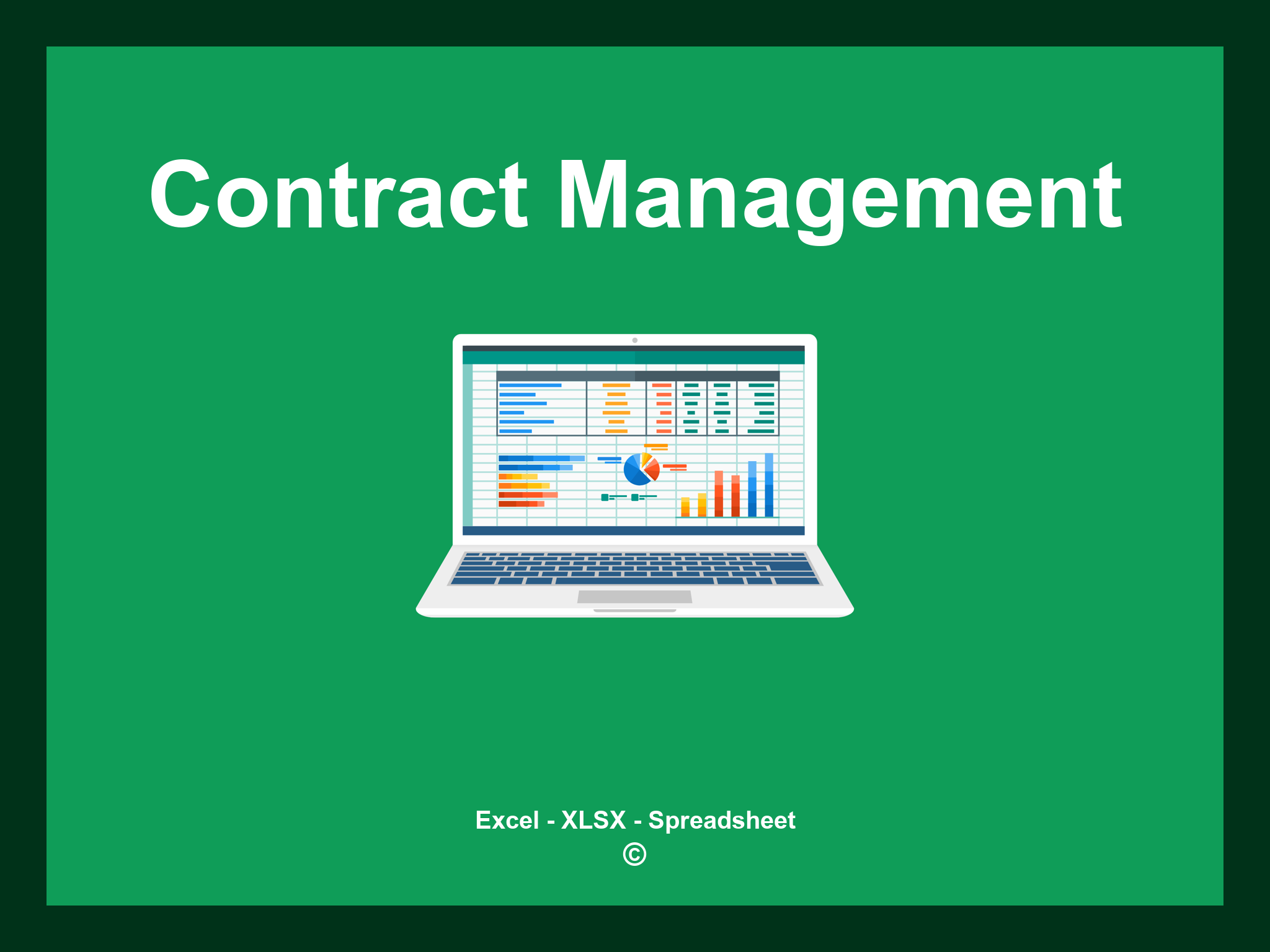 Contract Management Excel Template