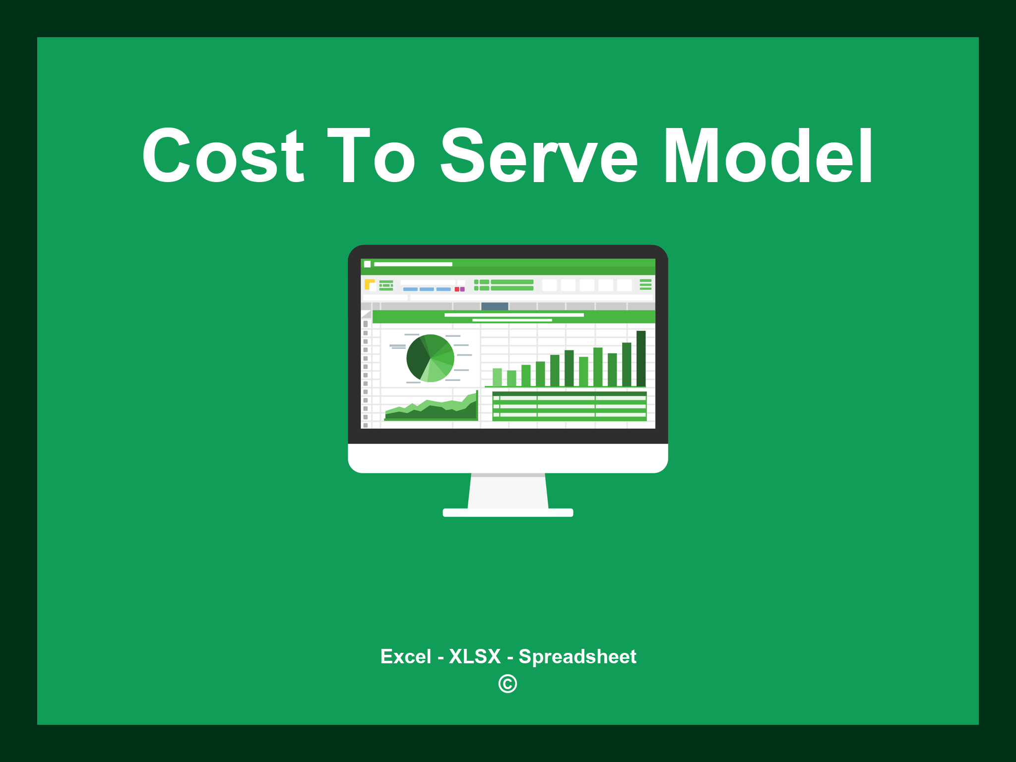 Cost To Serve Model Excel Template
