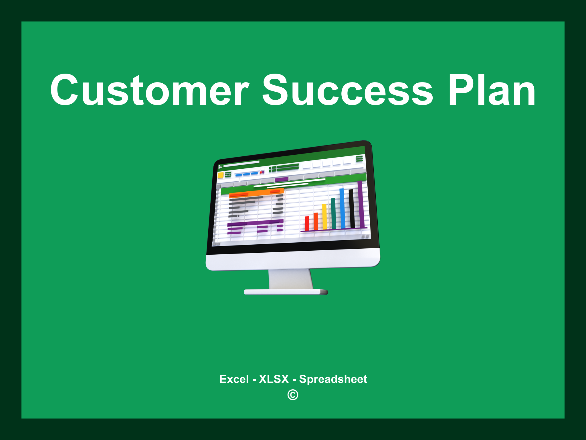 Customer Success Plan Template Excel