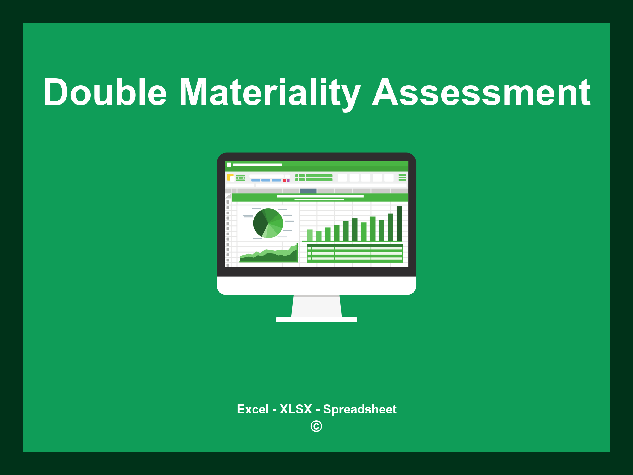 Double Materiality Assessment Template Excel