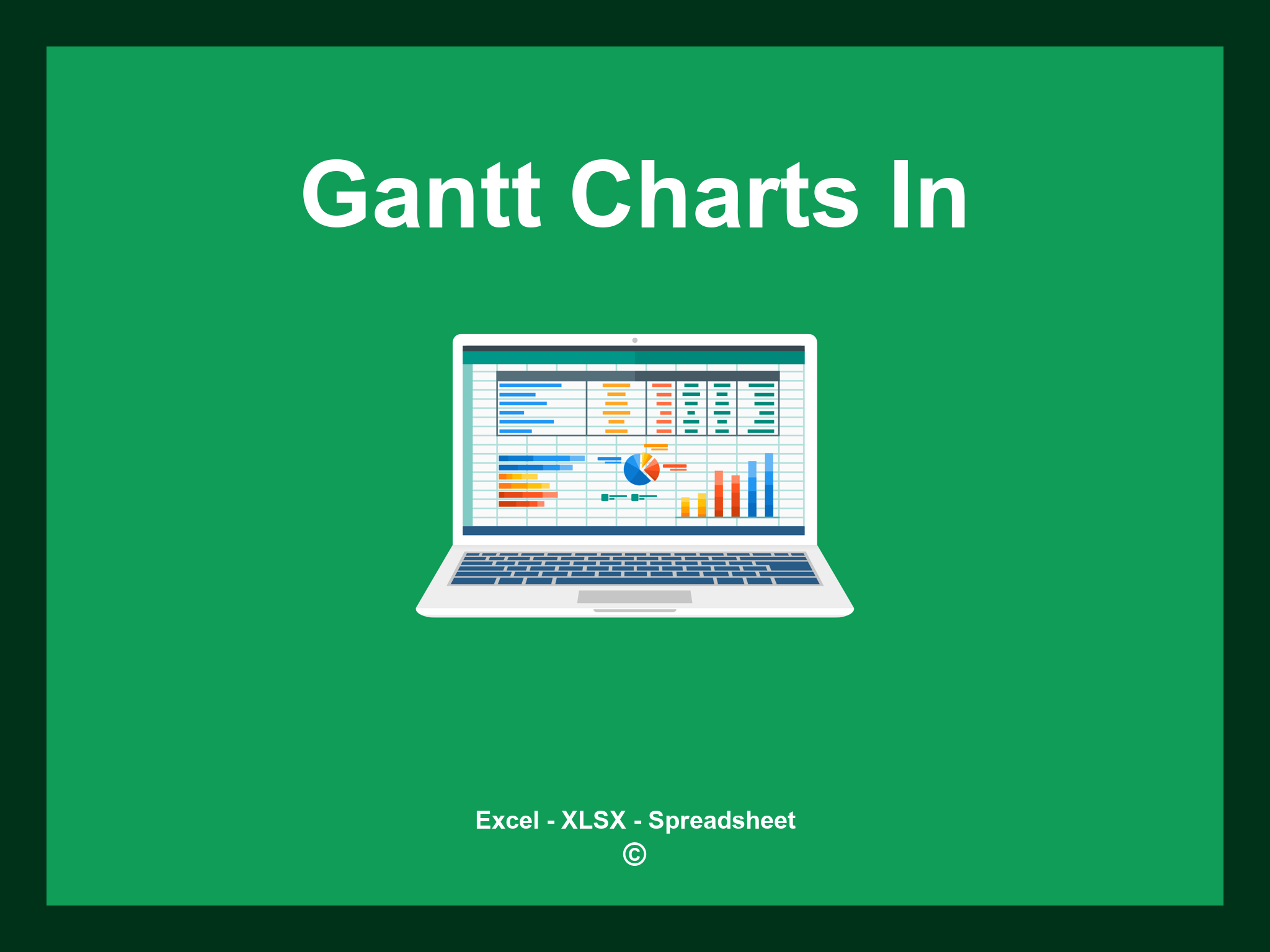 Gantt Charts In Excel Template