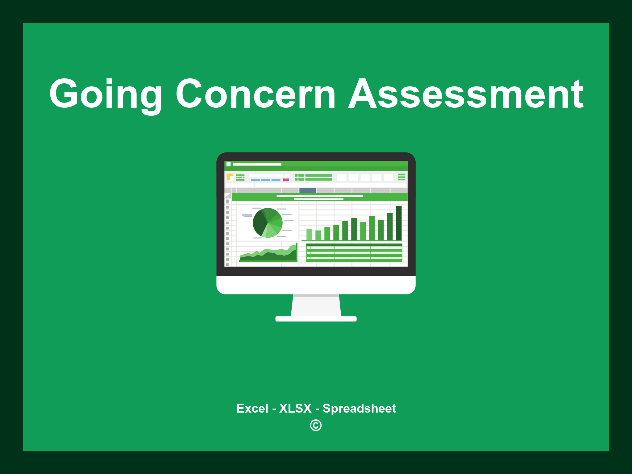 Going Concern Assessment Template Excel