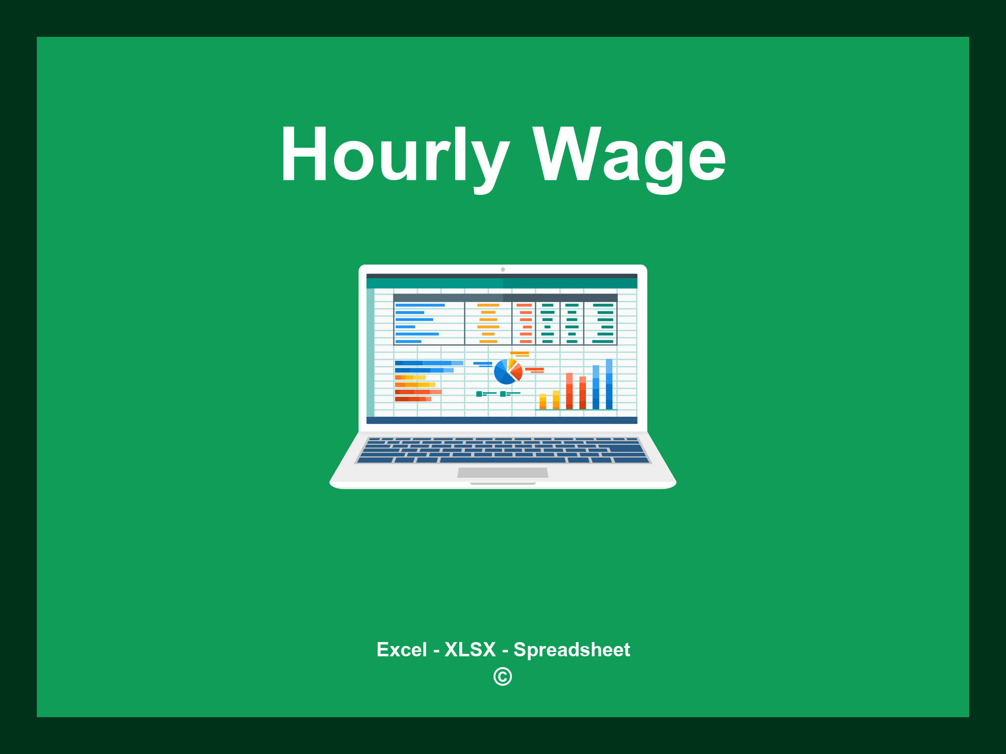 Hourly Wage Excel Template