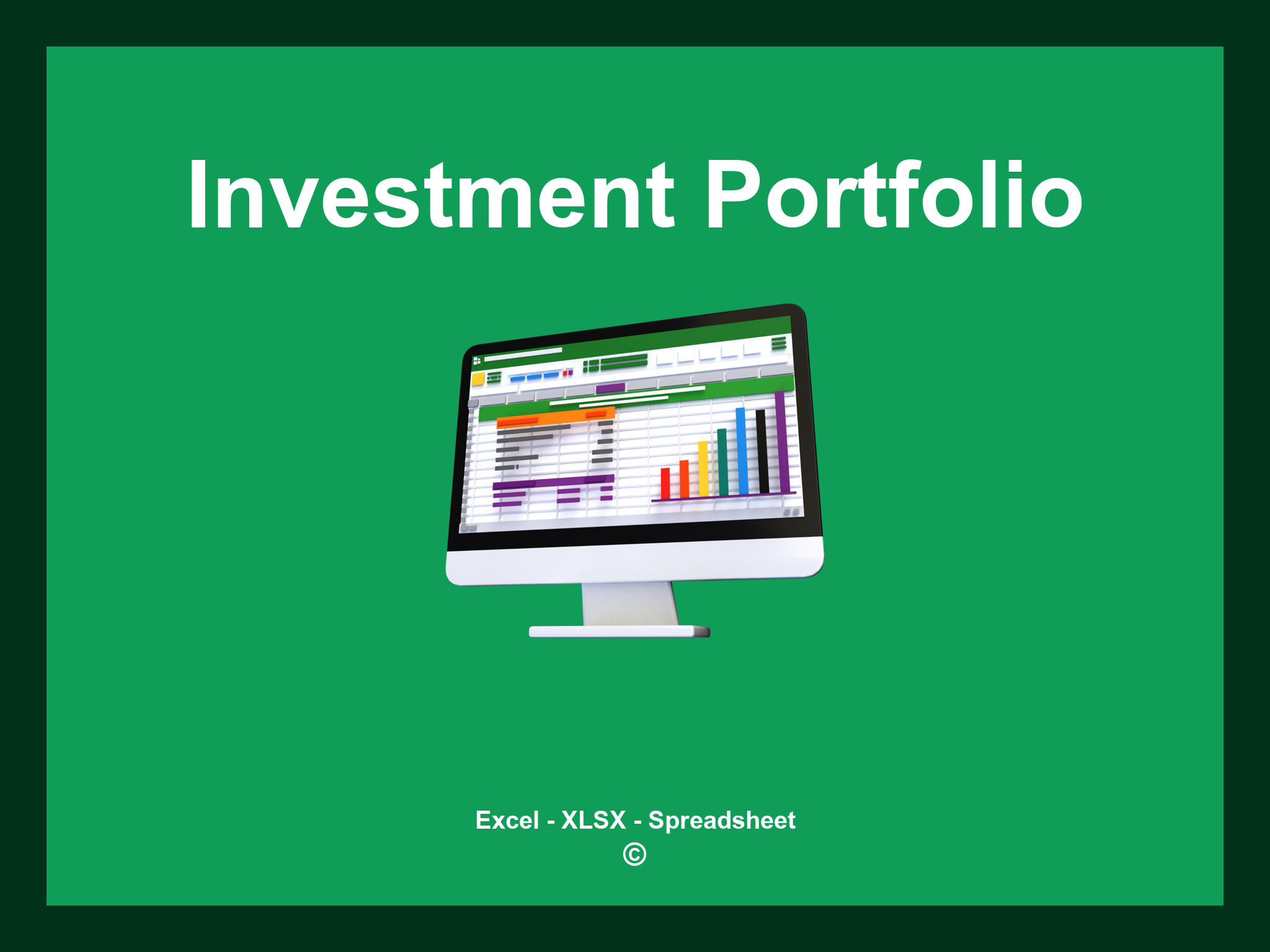 Investment Portfolio Excel Template