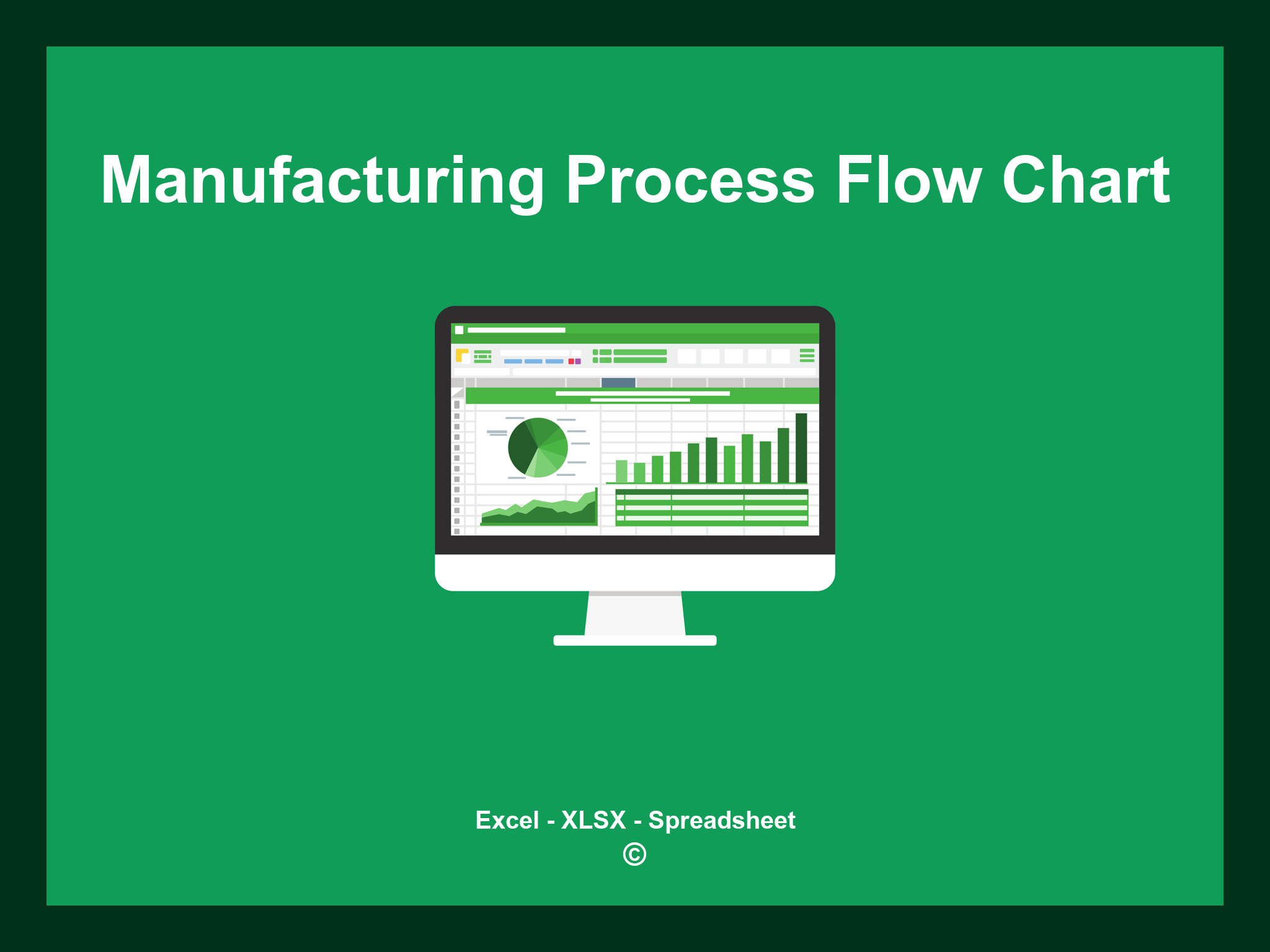 Manufacturing Process Flow Chart Template Excel