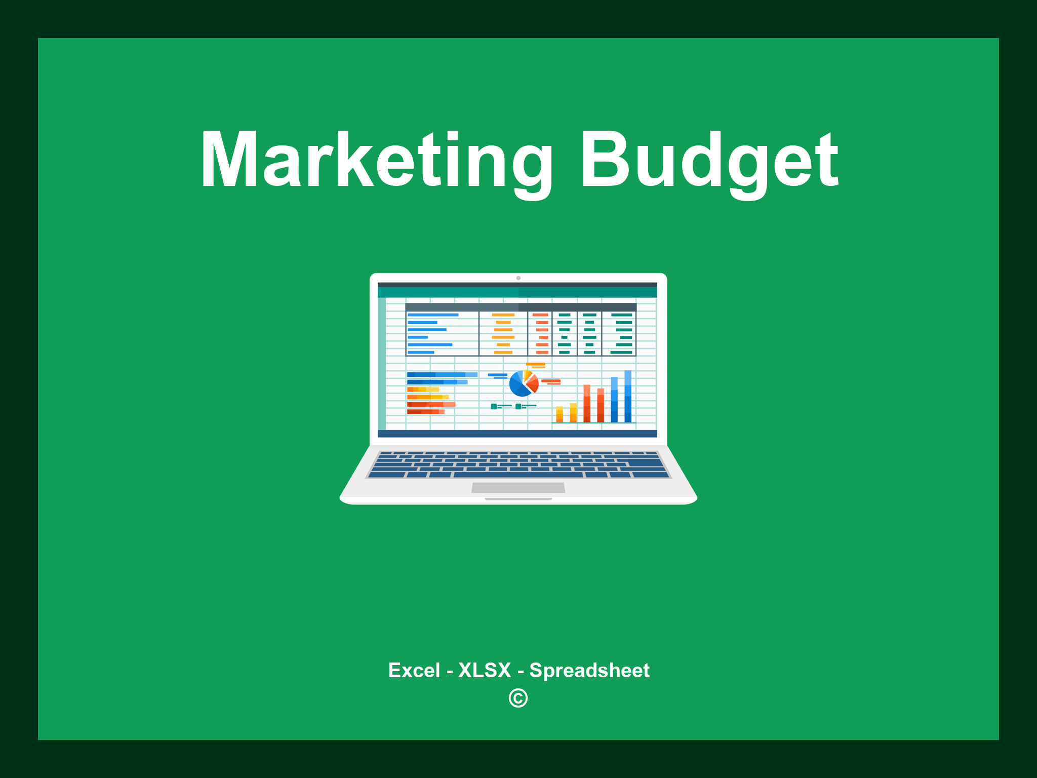 Marketing Budget Template Excel