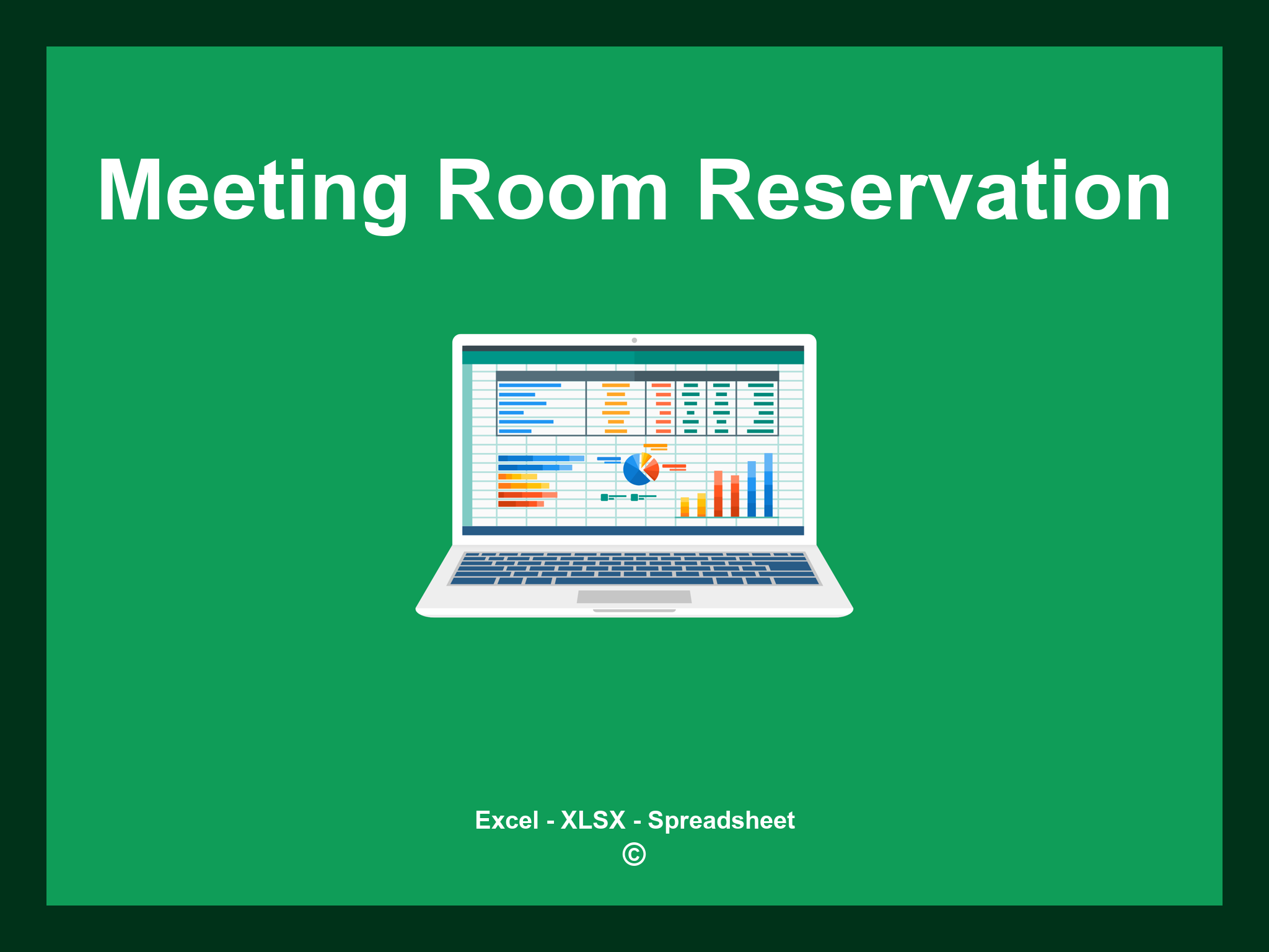 Meeting Room Reservation Template Excel