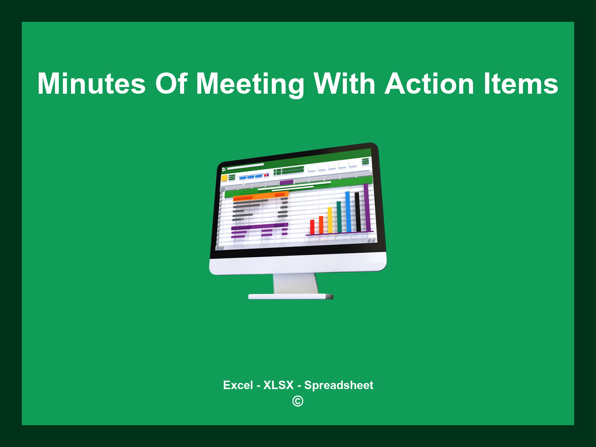 Minutes Of Meeting Template With Action Items Excel