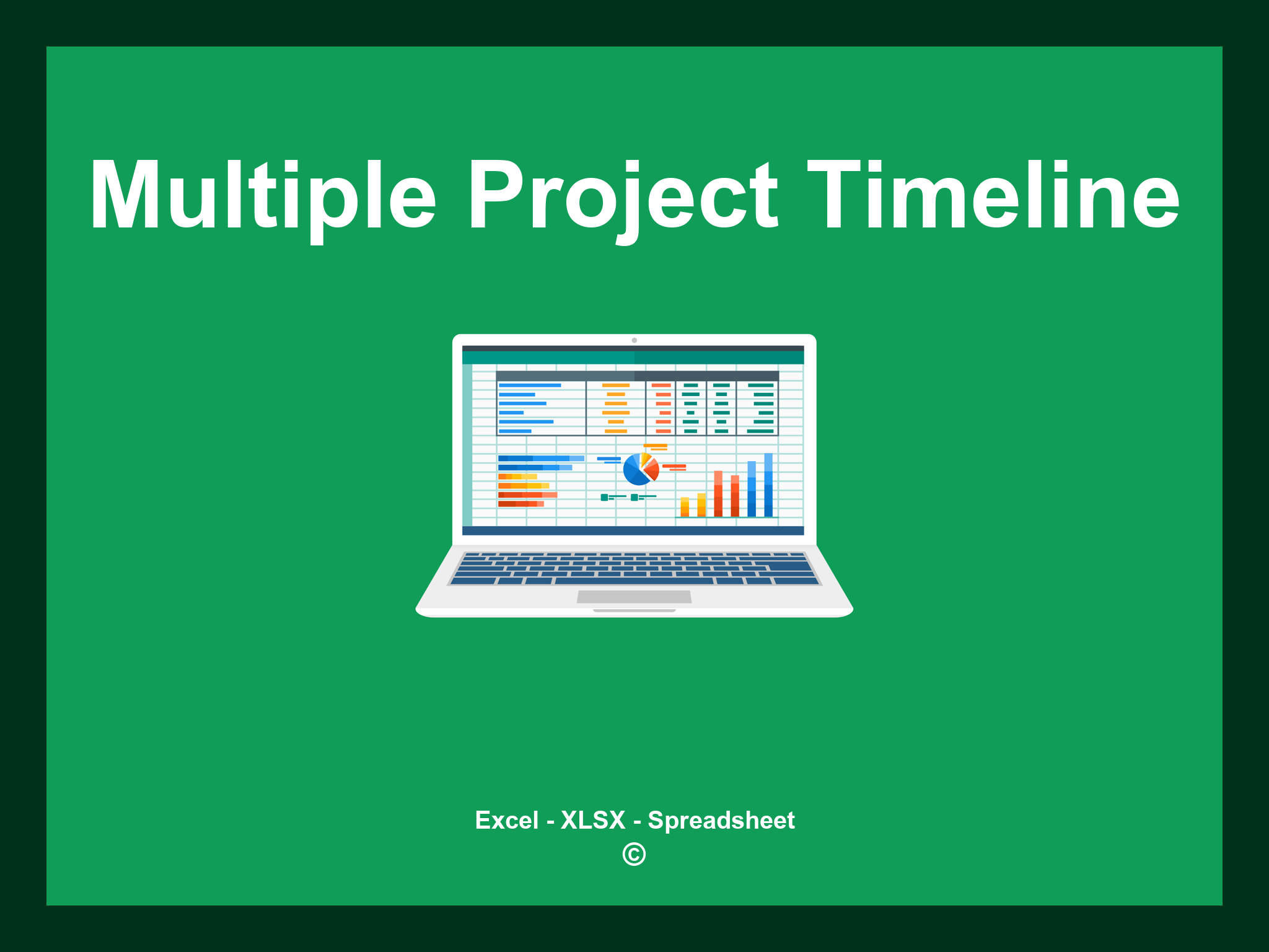Multiple Project Timeline Template Excel