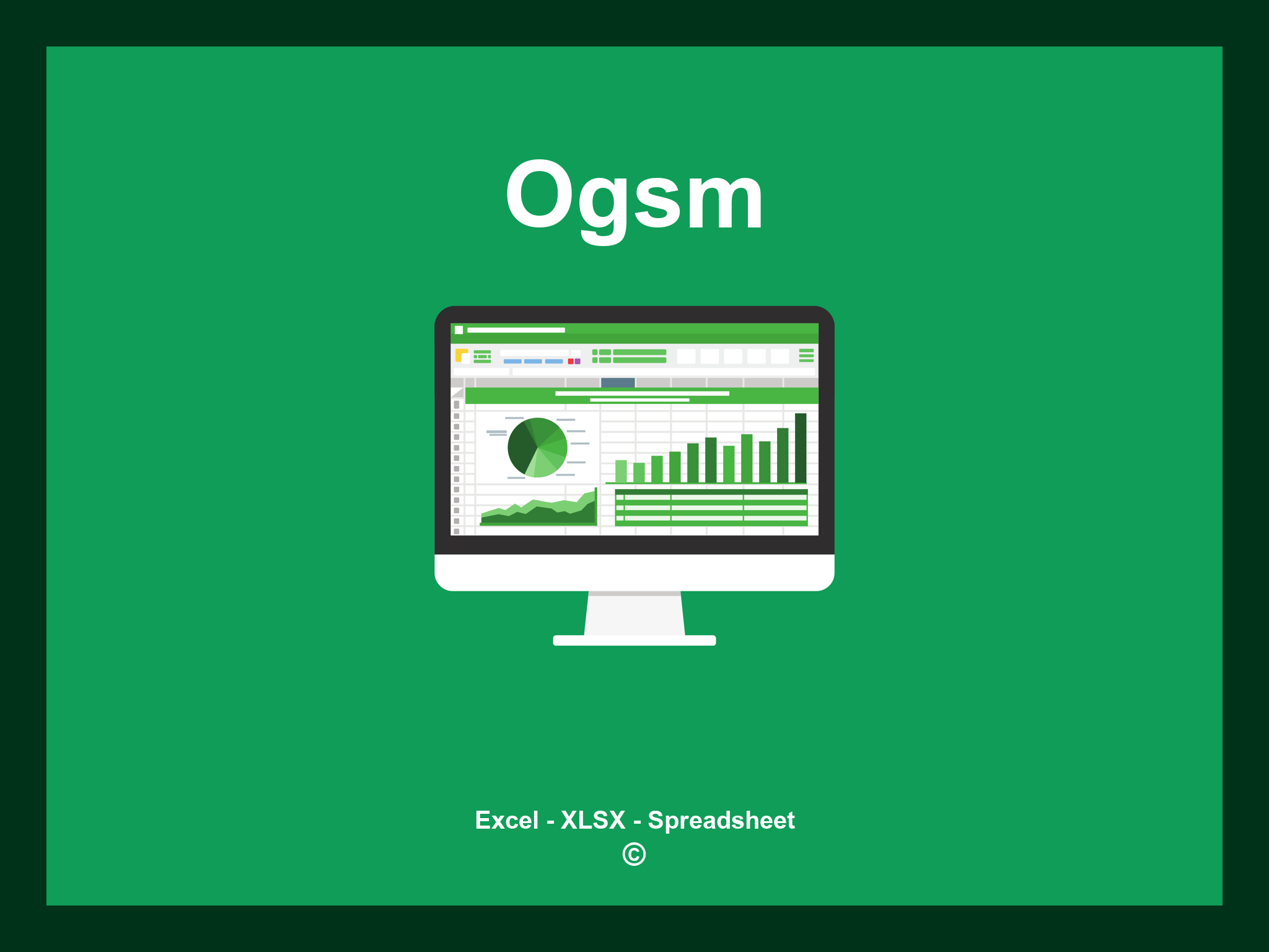 Ogsm Template Excel