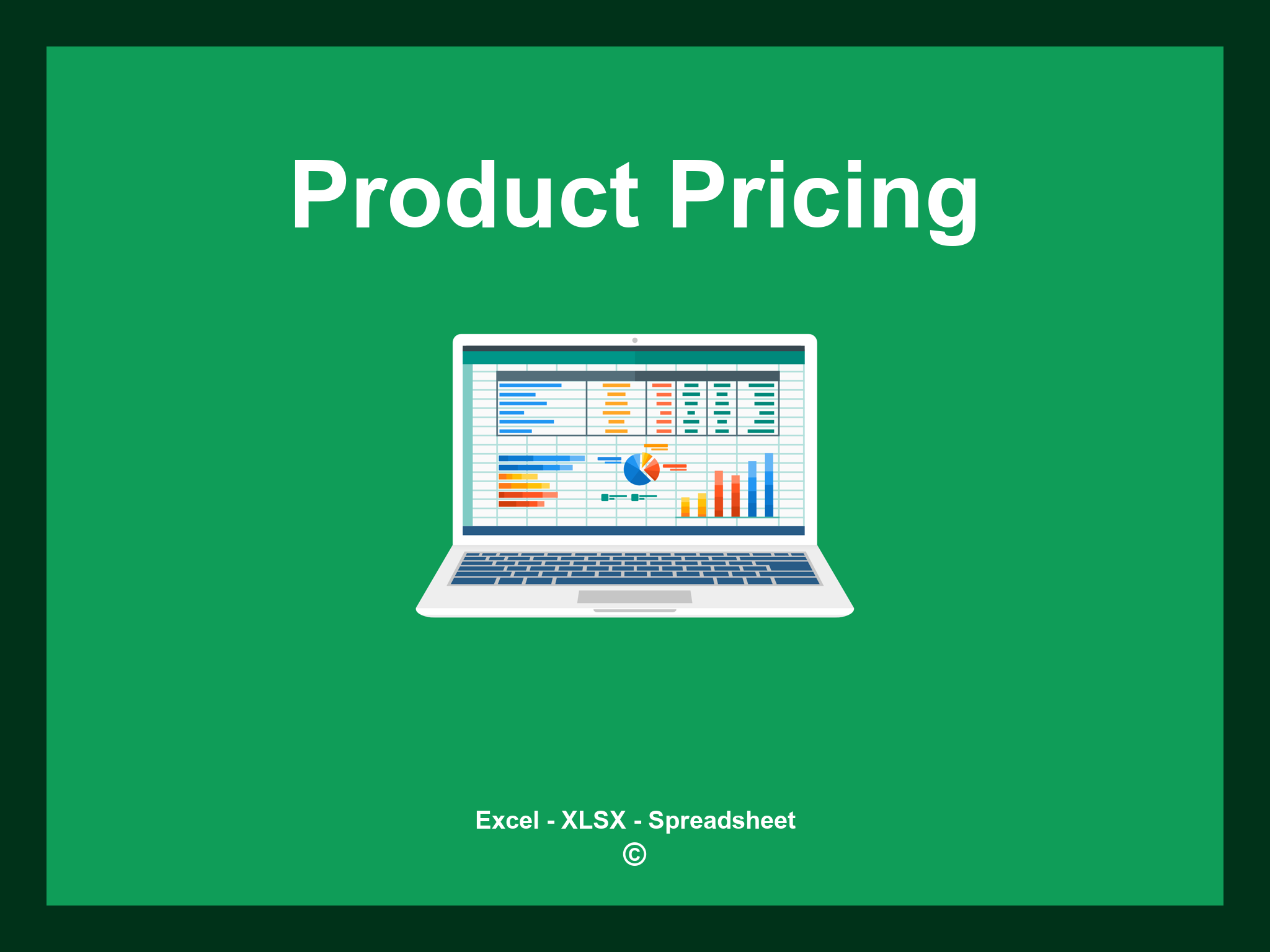Product Pricing Template Excel