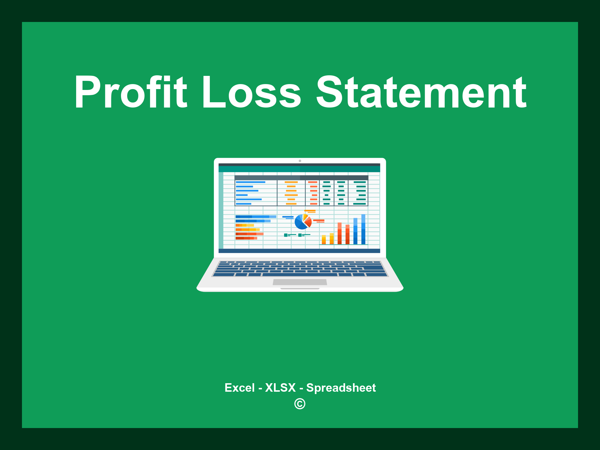 Profit Loss Statement Template Excel