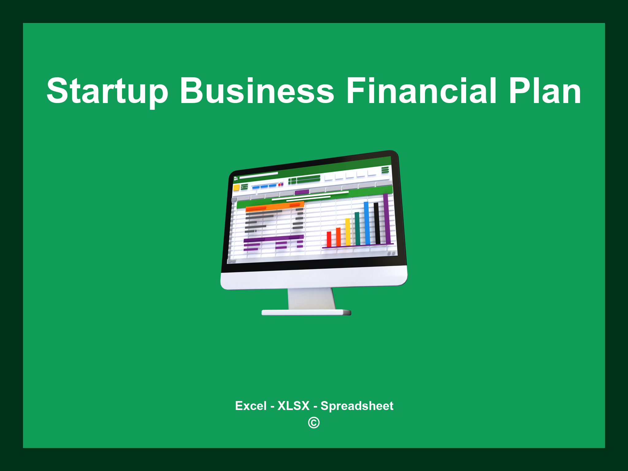Startup Business Financial Plan Template Excel