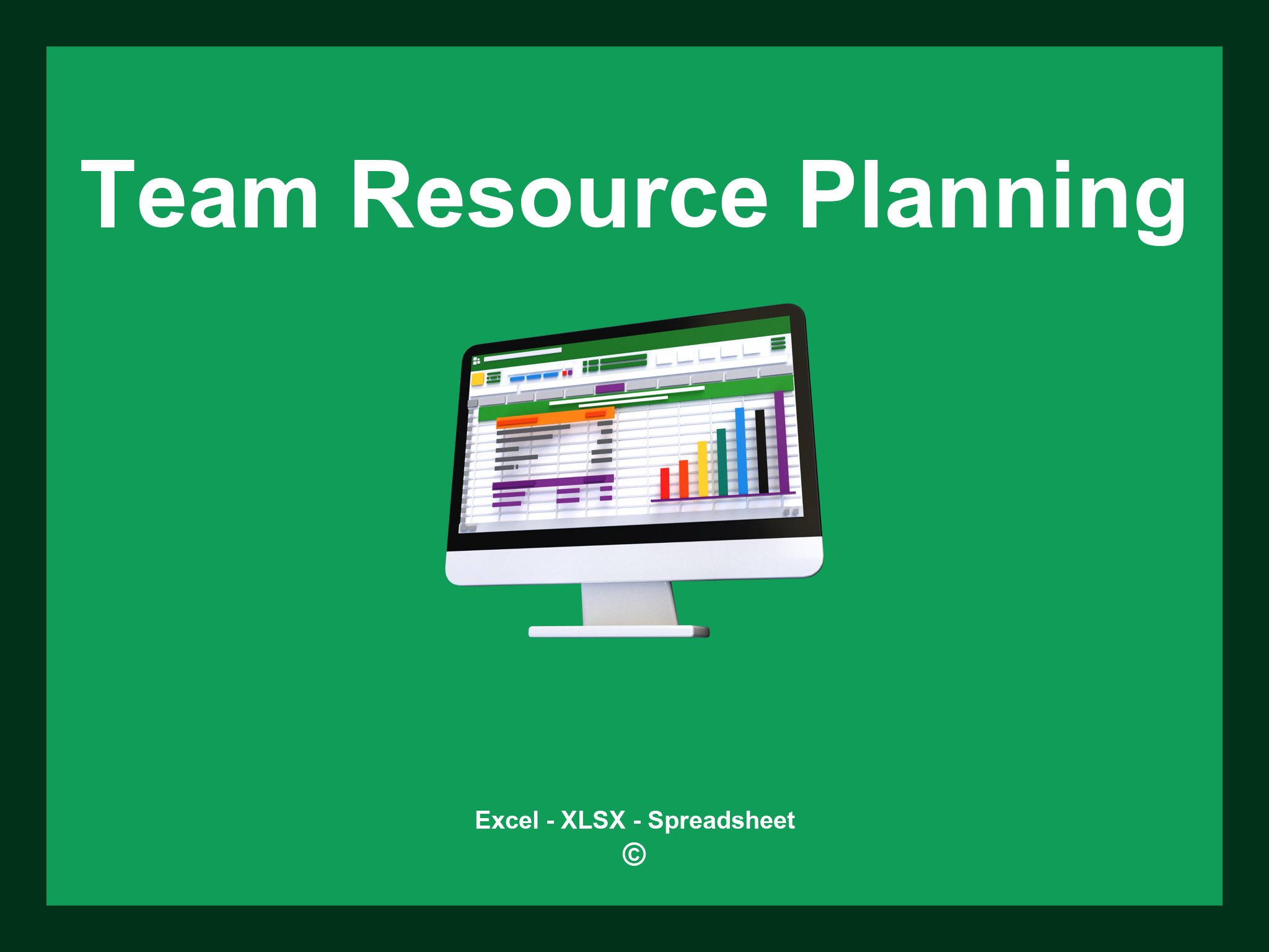 Team Resource Planning Template Excel