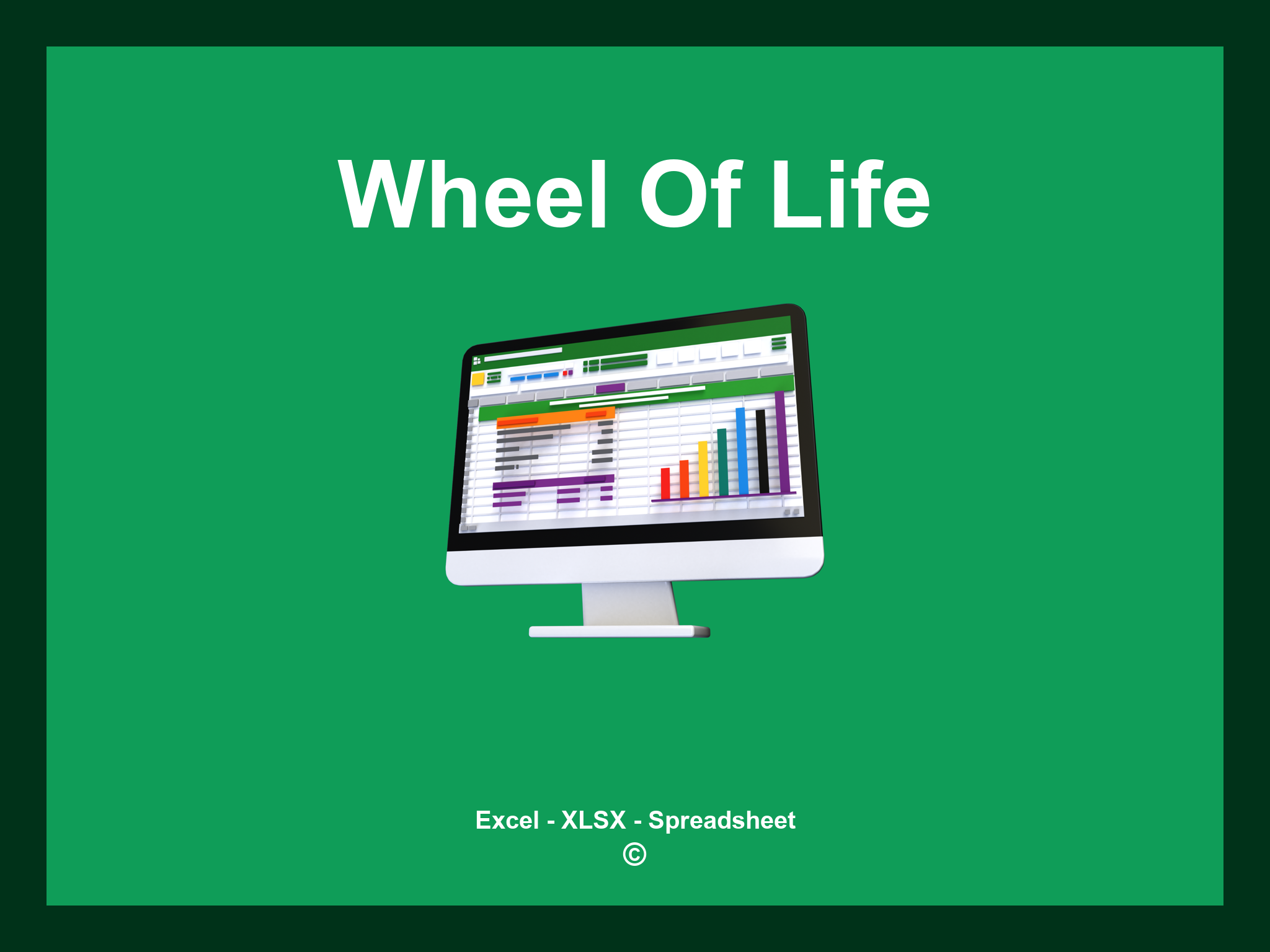 Wheel Of Life Template Excel
