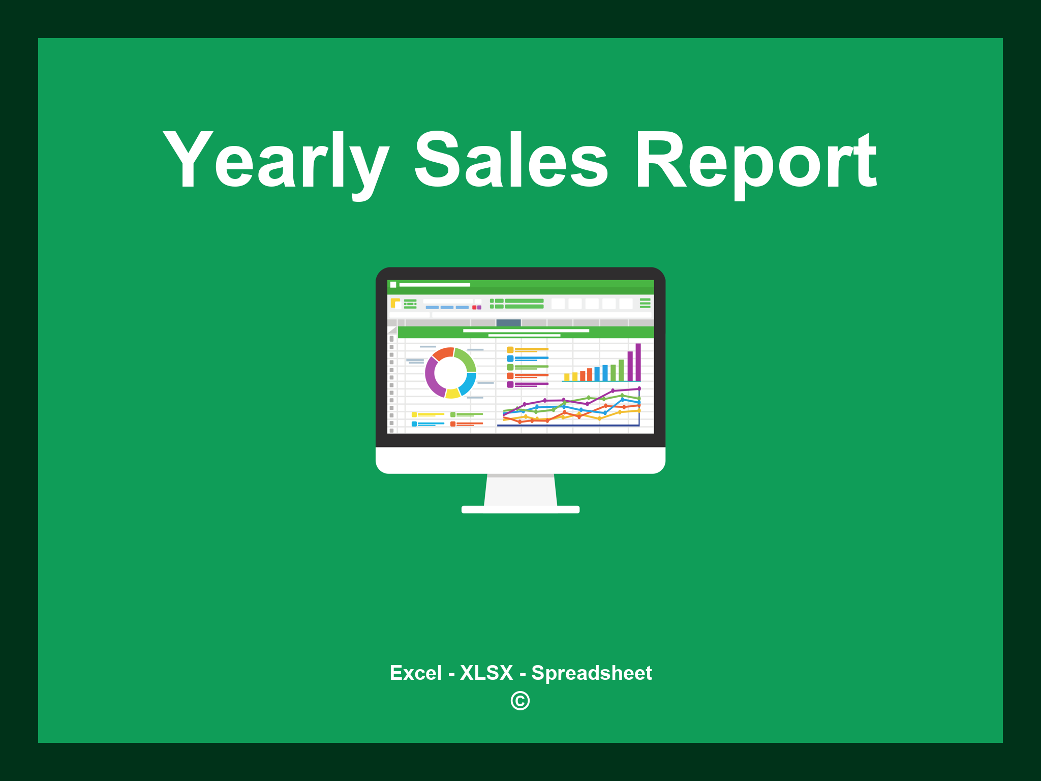Yearly Sales Report Template Excel